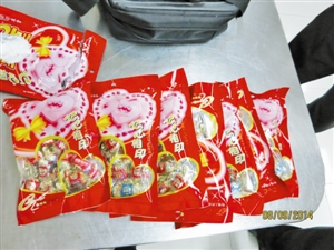 Candy lover or drug baron? Hong Kong man busted at border
